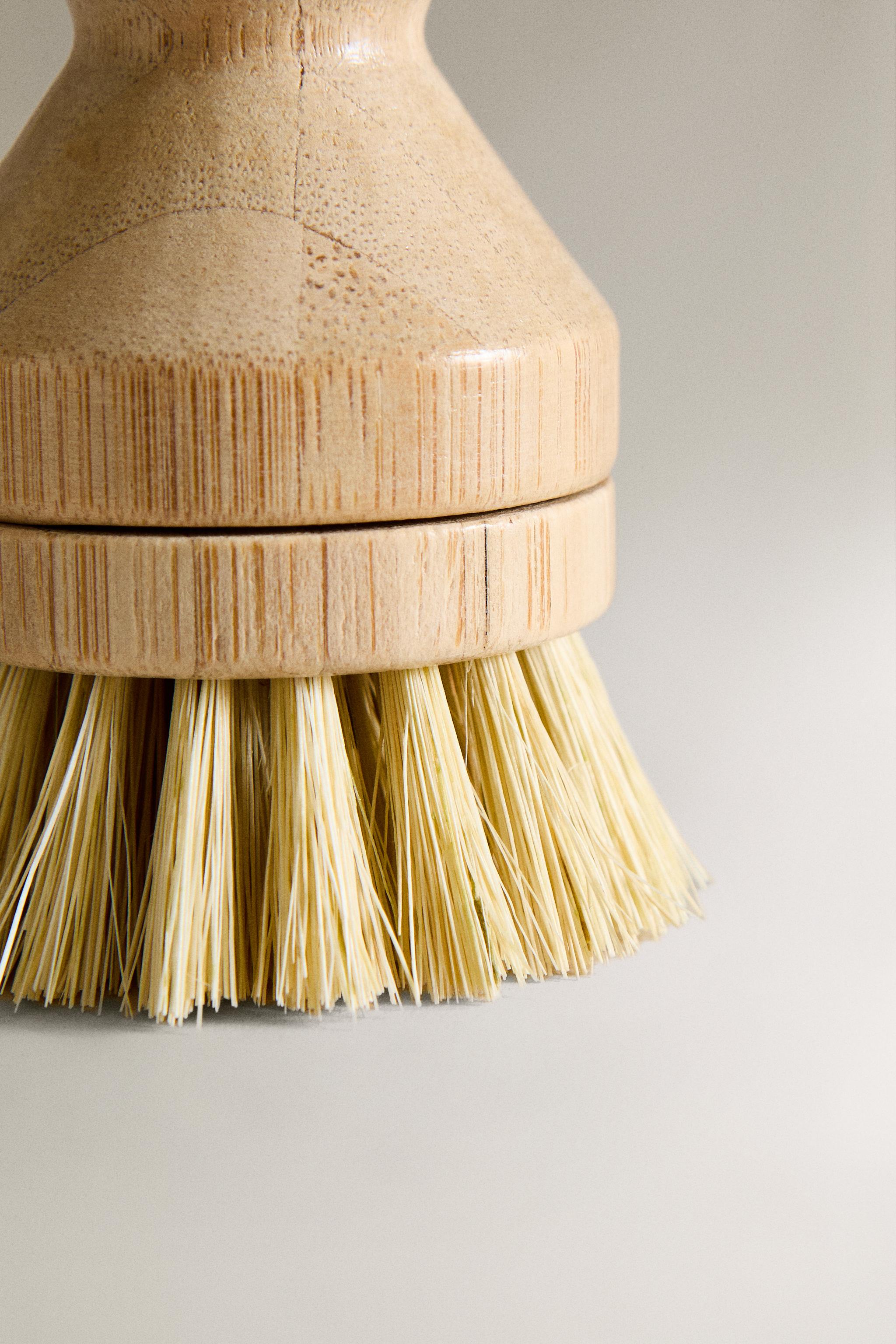 SMALL BRUSH WITH INTERCHANGEABLE BRISTLES